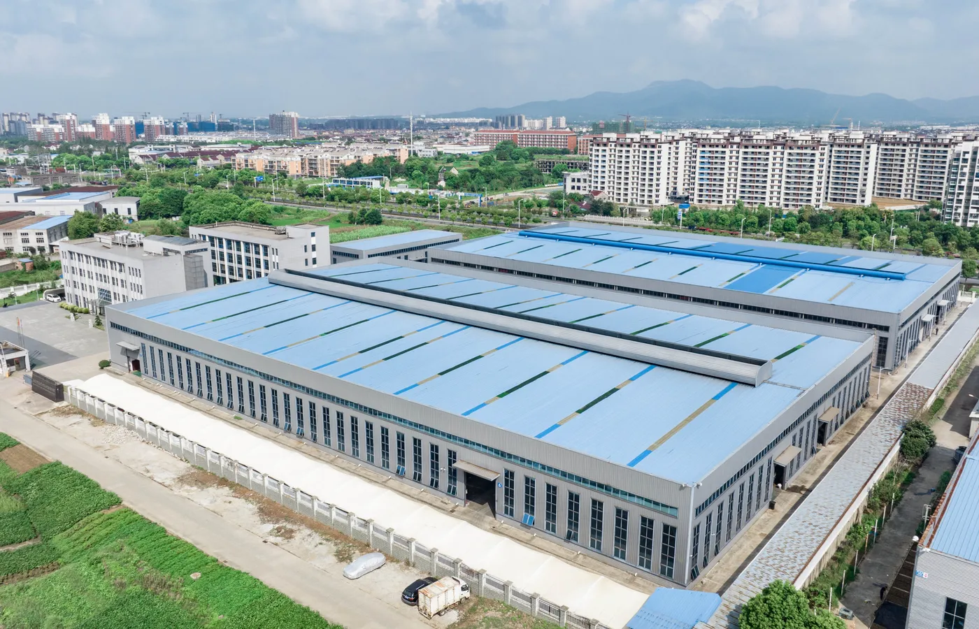Aerial view of the LYNCCN campus in Bowang, Ma'anshan