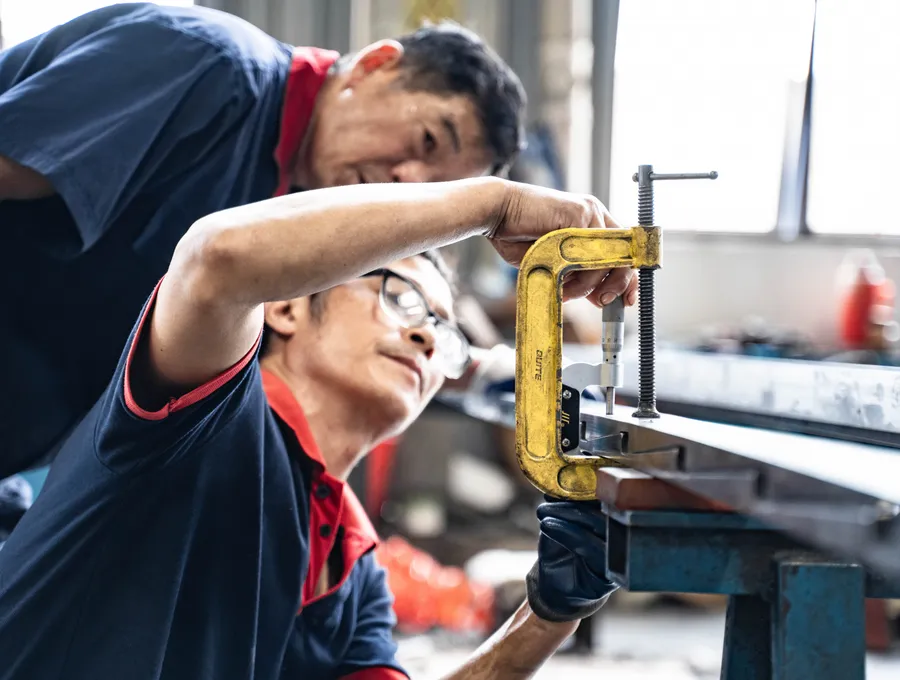 Measuring a finished tool